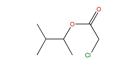 3-Methylbutan-2-yl 2-chloroacetate